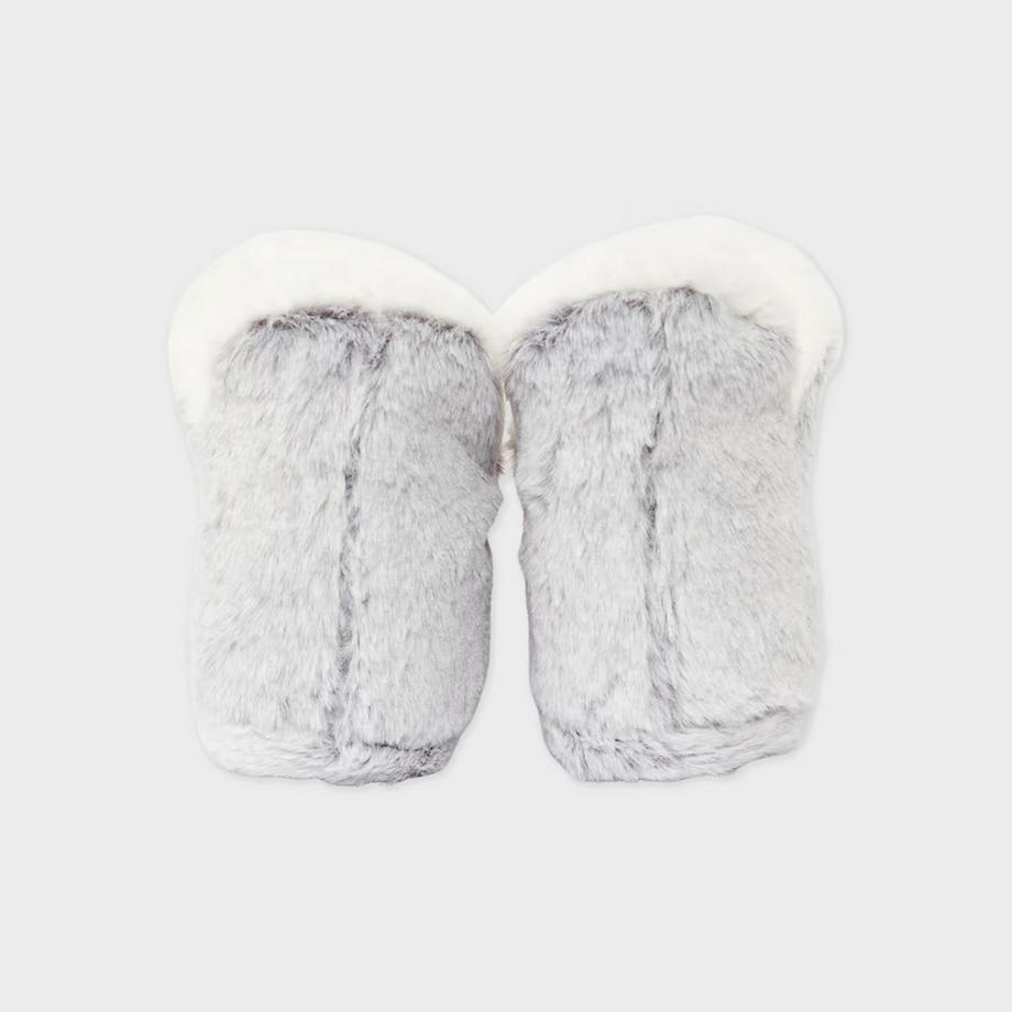 Etam Chaussons Bottines en Fausse Fourrure  