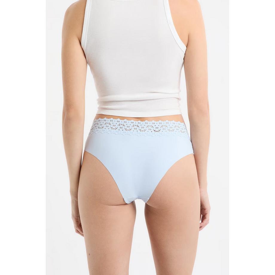 Etam Shorty Hipster avec Bordure en Dentelle  