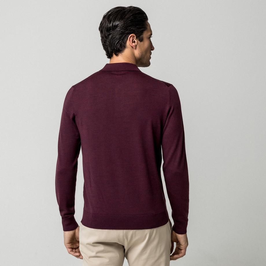 Manor Man Maglione Polo Maniche Lunghe  