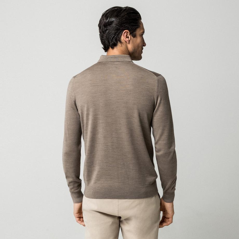 Manor Man Maglione Polo Maniche Lunghe  