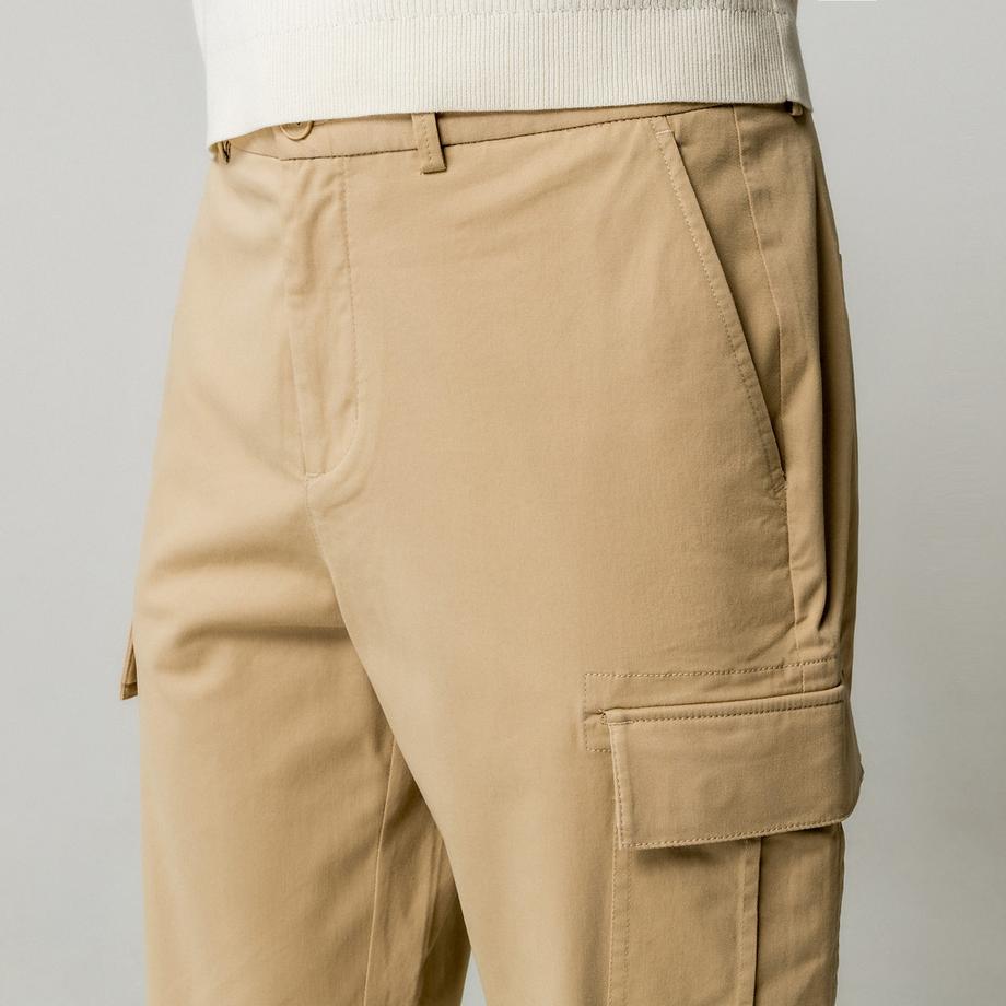 Manor Man Pantalon cargo Regular Fit  