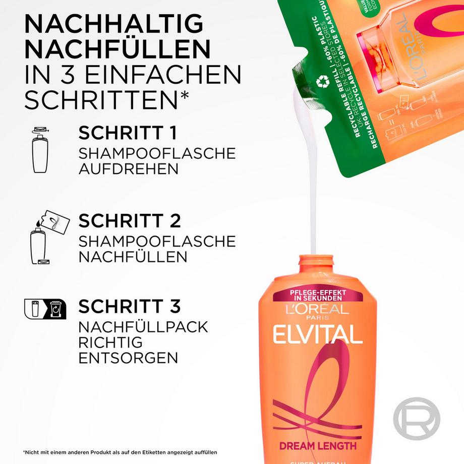 L'Oréal Paris  Dream Length Super Shampooing fortifiant recharge 