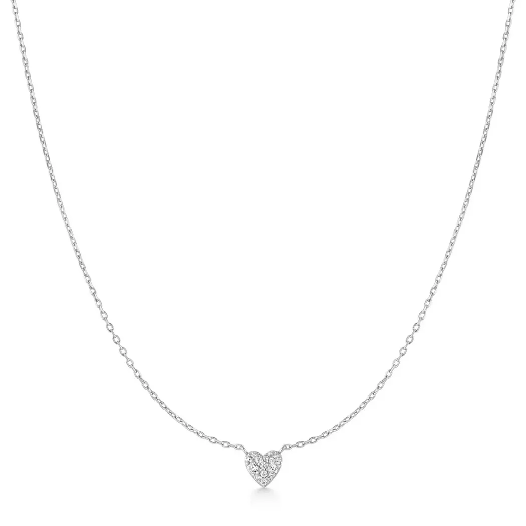 ANIA HAIE - Halskette, Starlit Drops, 40.5+7.5CM, Silber