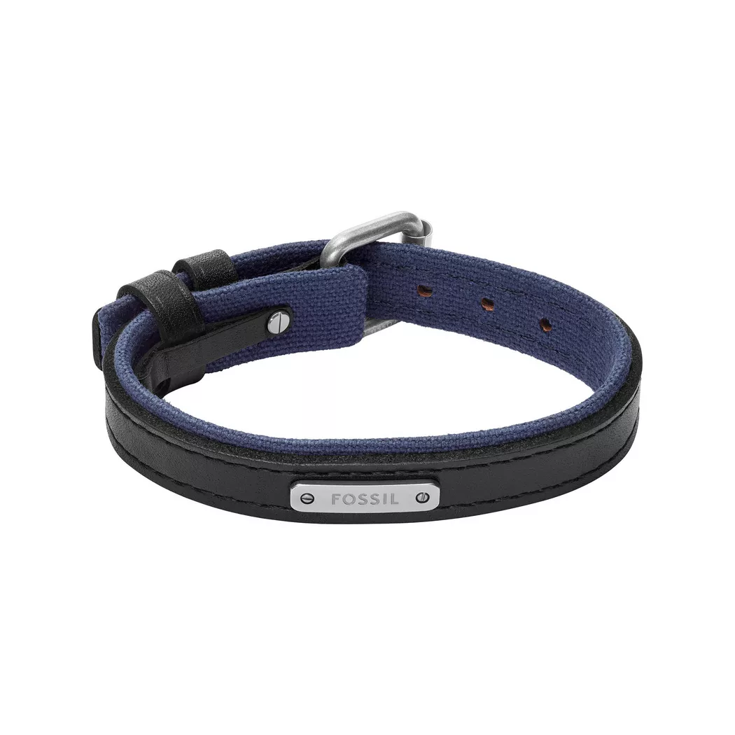 Fossil - Armband, Everett, One Size, Silberfarben 2