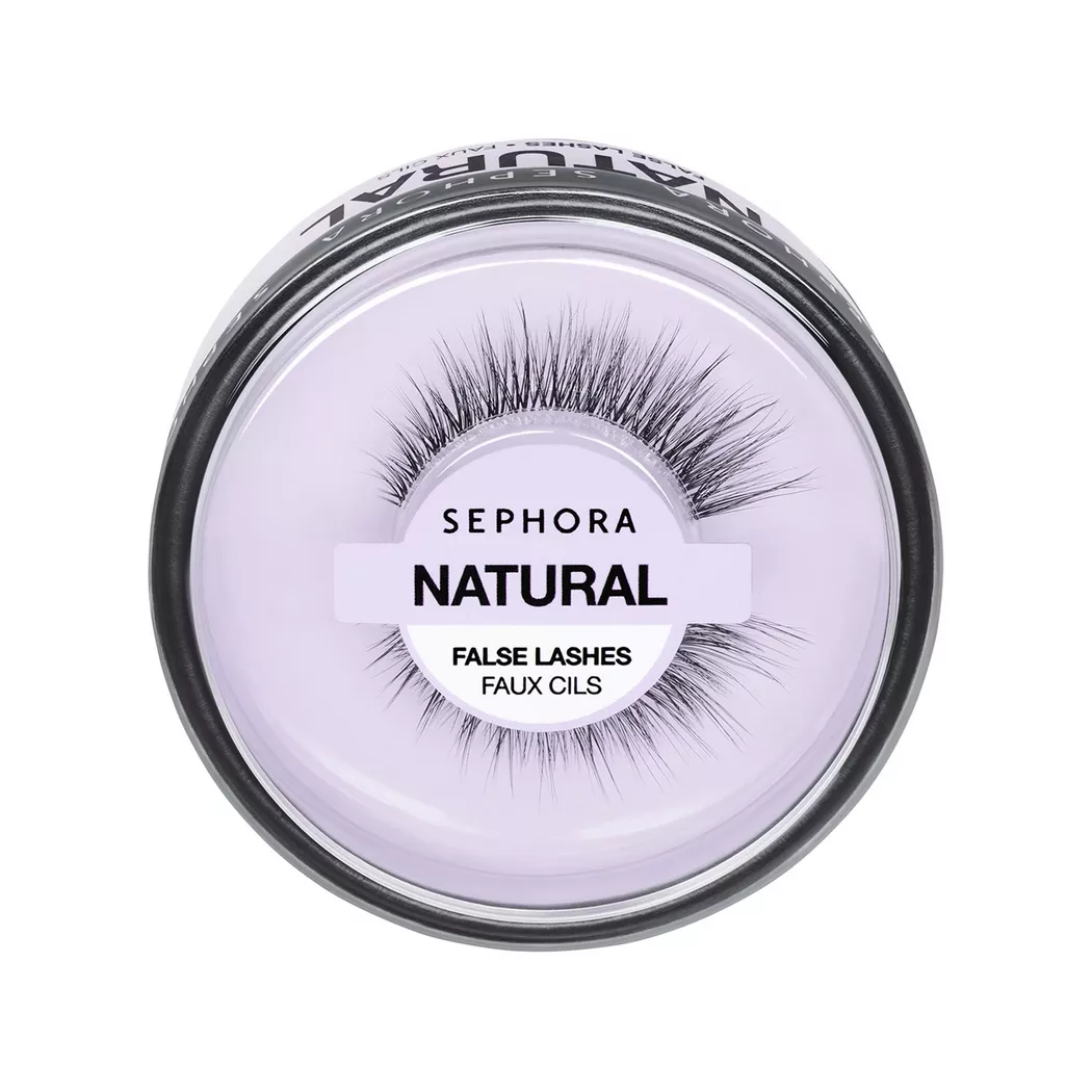 SEPHORA - ESSENTIAL FALSE LASHES - Wiederverwendbare falsche Wimpern, 1 Paar, Natural