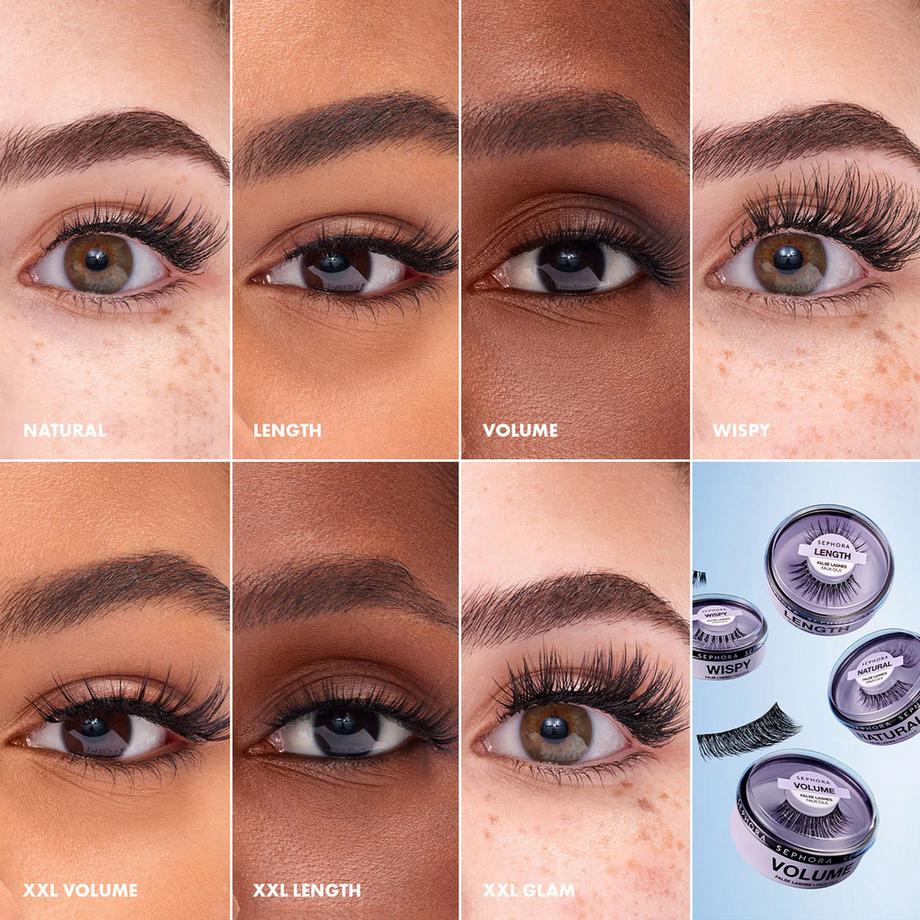 SEPHORA  ESSENTIAL FALSE LASHES - Wiederverwendbare falsche Wimpern 