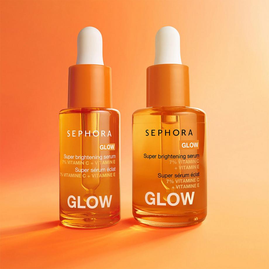 SEPHORA  GLOW - Super sérum éclat avec 7% de vitamine C et de la vitamine E 