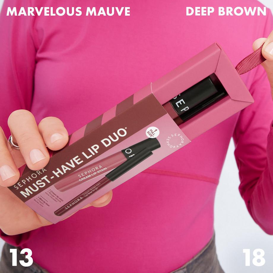 SEPHORA  MUST-HAVE LIPS DUO - Das unverzichtbare Lippenduo 