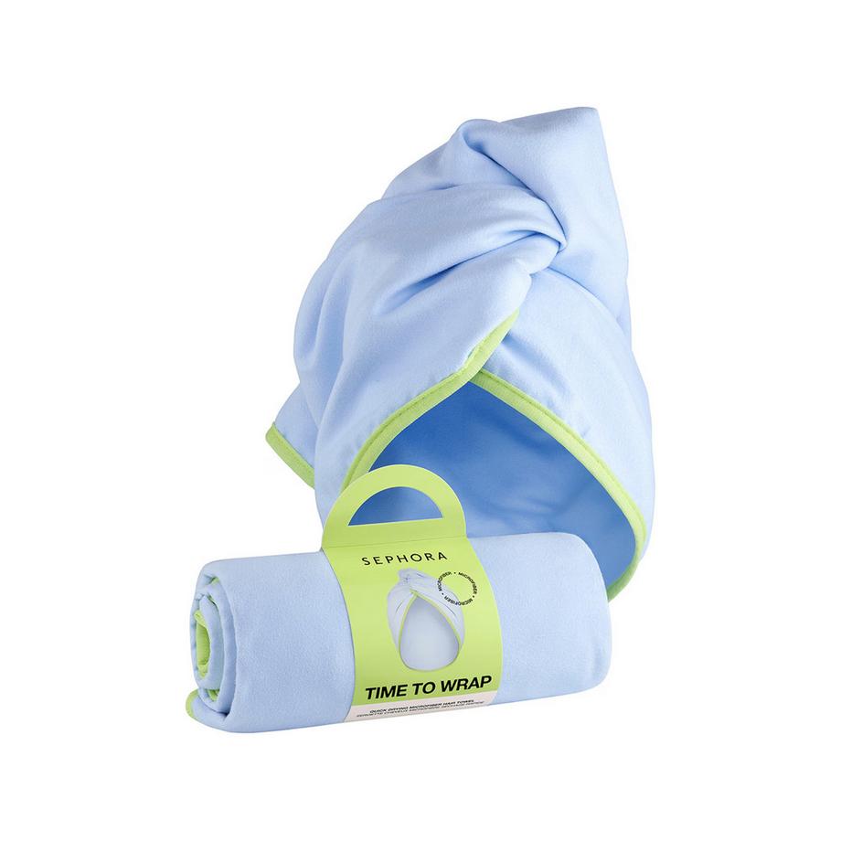 SERVIETTE CHEVEUX MICROFIBRE - Séchage rapide