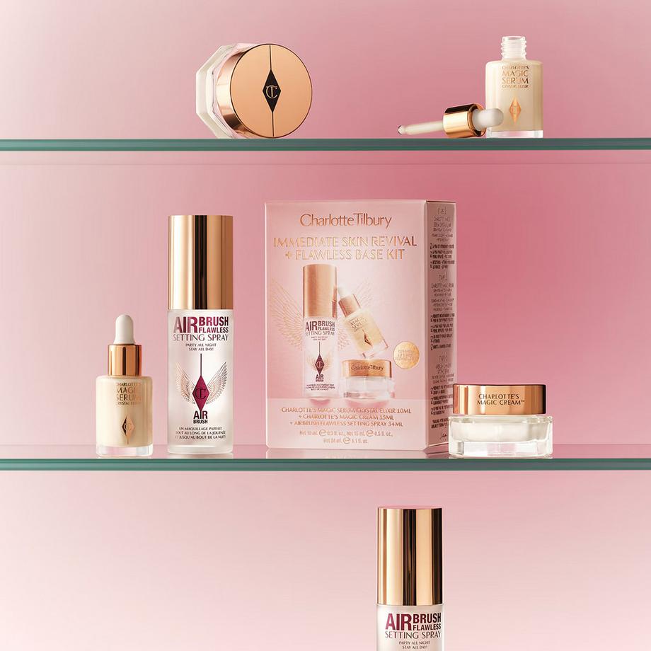 CHARLOTTE TILBURY  Immediate Skin Revival + Flawless Base Kit - Coffret Visage 