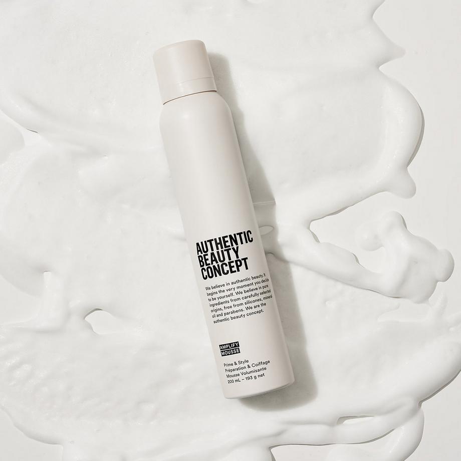 Authentic Beauty  Amplify Mousse - Leichte Styling-Mousse mit Volumeneffekt 