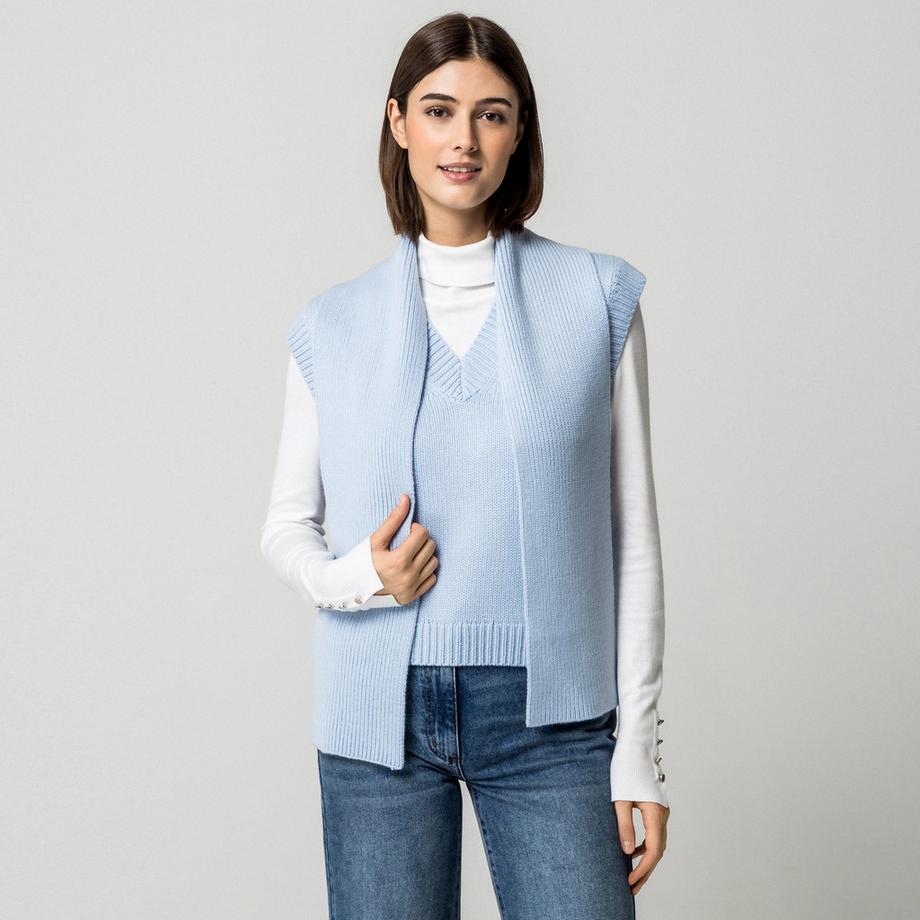 Pull sans manches