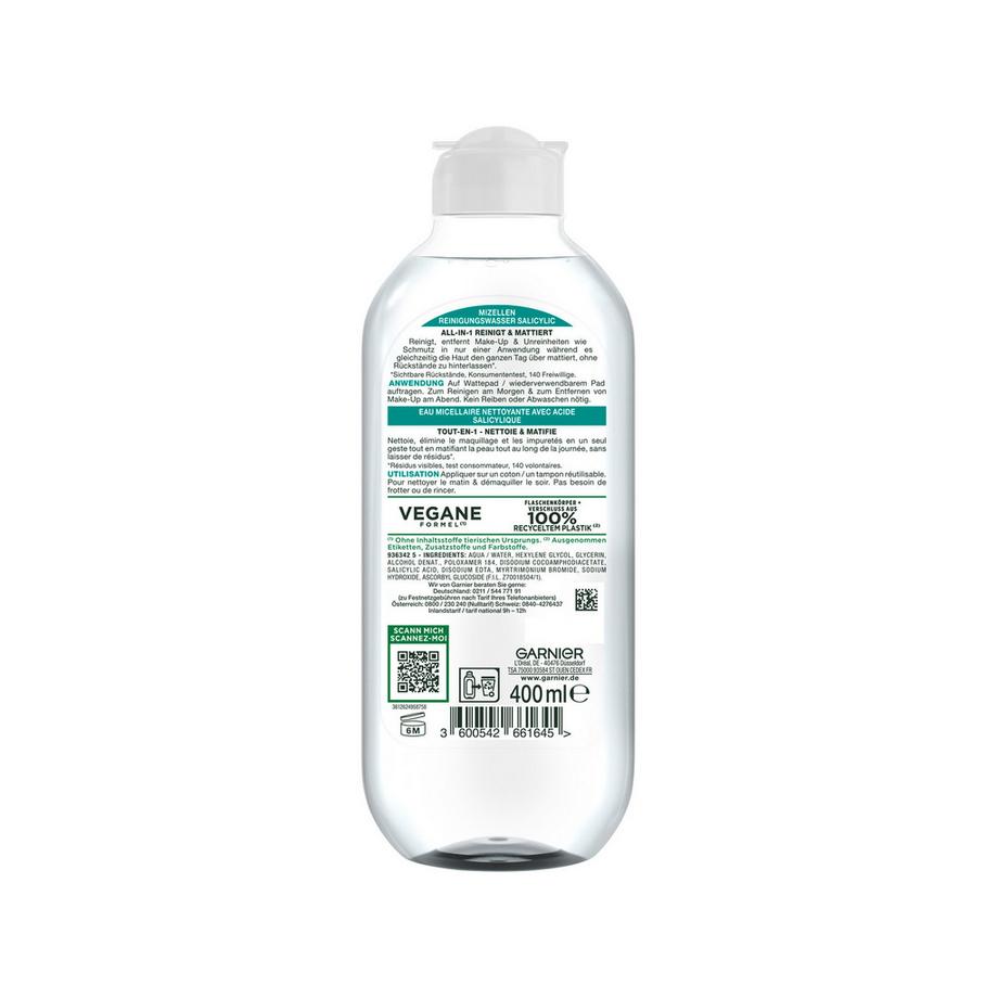 GARNIER  Mizellen Reinigungswasser Salicylic 