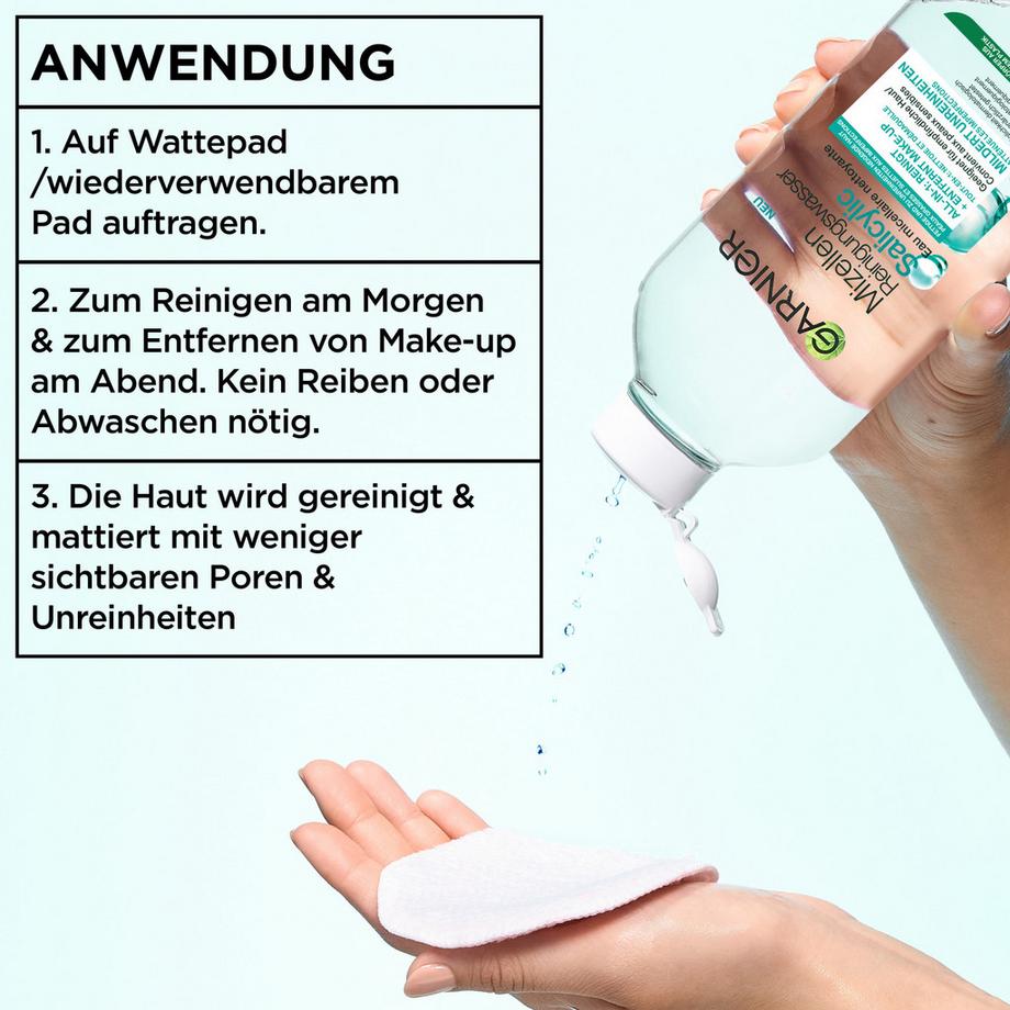 GARNIER  Mizellen Reinigungswasser Salicylic 