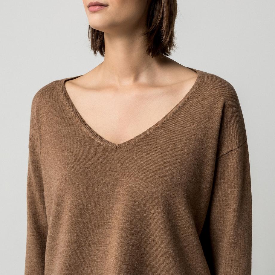 Manor Woman Pull col en V  
