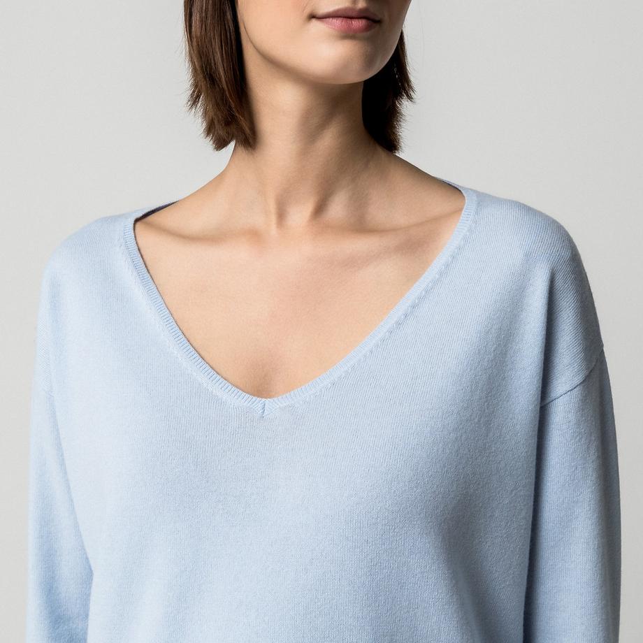 Manor Woman Pull col en V  