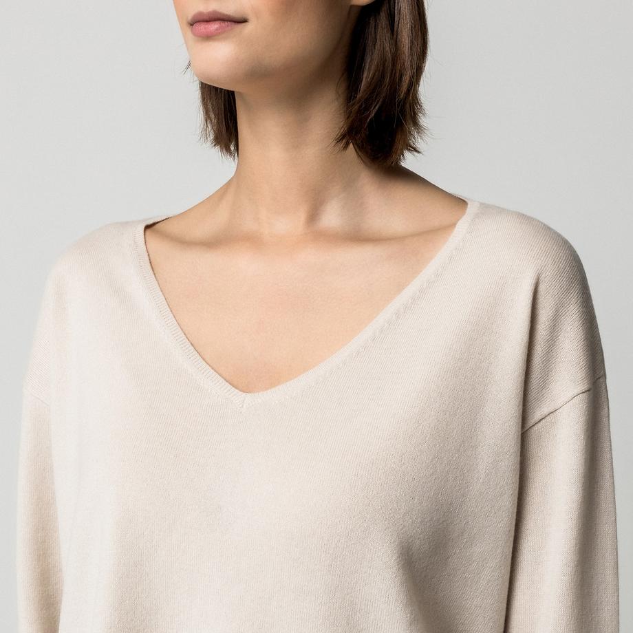 Manor Woman Pull col en V  