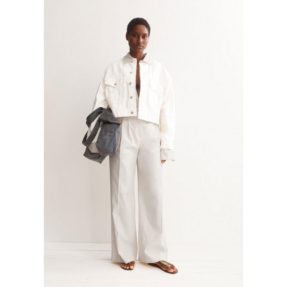ARMEDANGELS Pantalon Plissé Large  