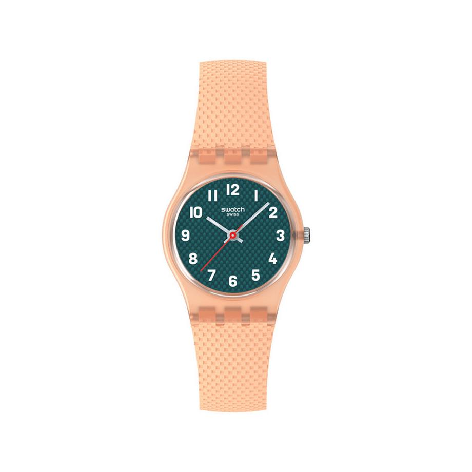 swatch PEACHY WEAVE Analoguhr 