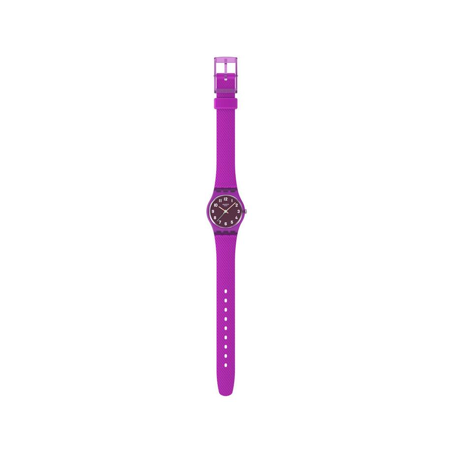 swatch MAGENTA WEAVE Analoguhr 