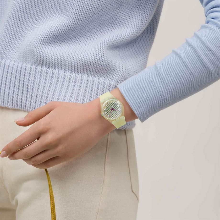 swatch WAVELENGTHS OF SAND Analoguhr 