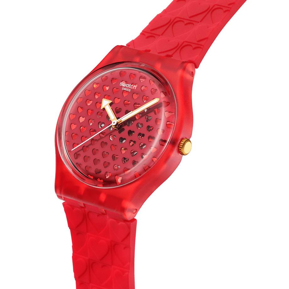 swatch LOVE IN SCARLET Orologio analogico 