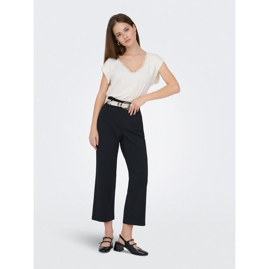 ONLY Pantalon Culotte Regular Fit  
