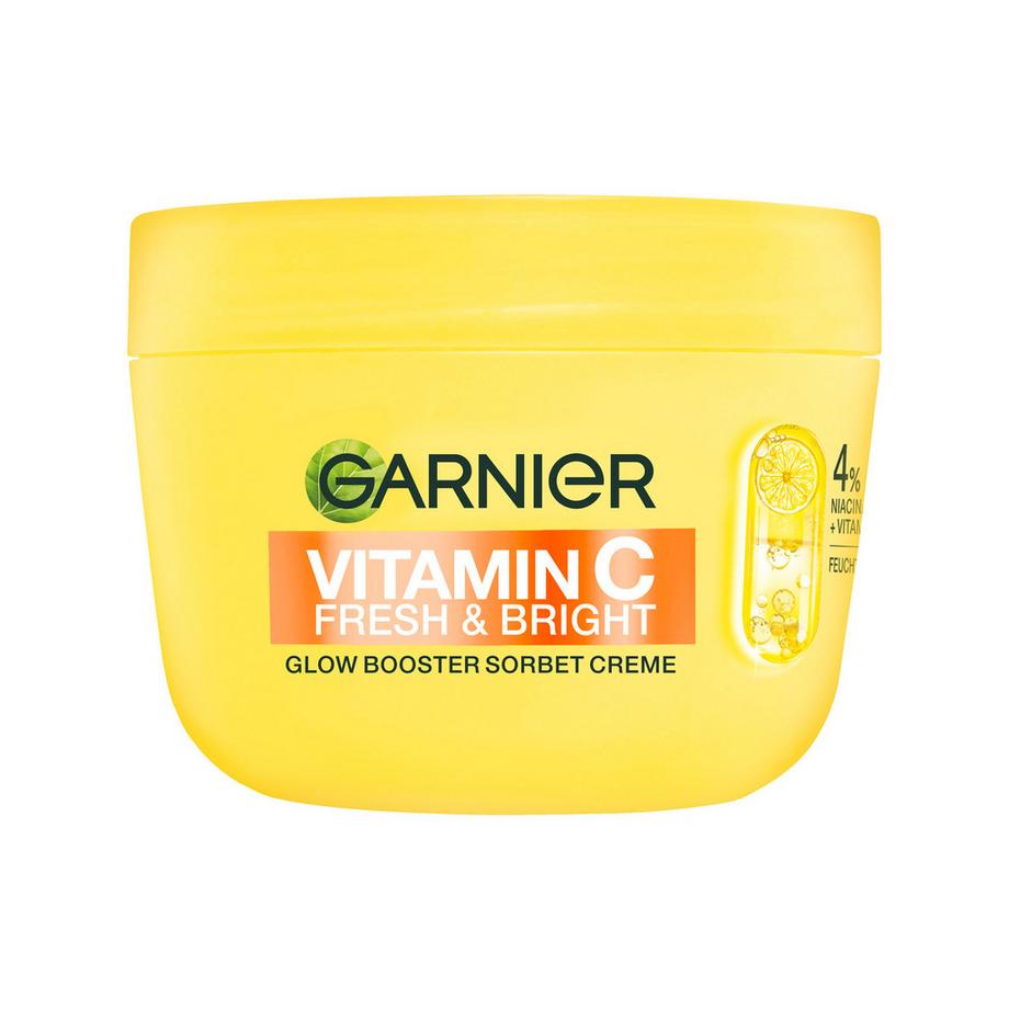 GARNIER  Vitamin C Fresh & Bright Glow Booster Sorbet Creme 