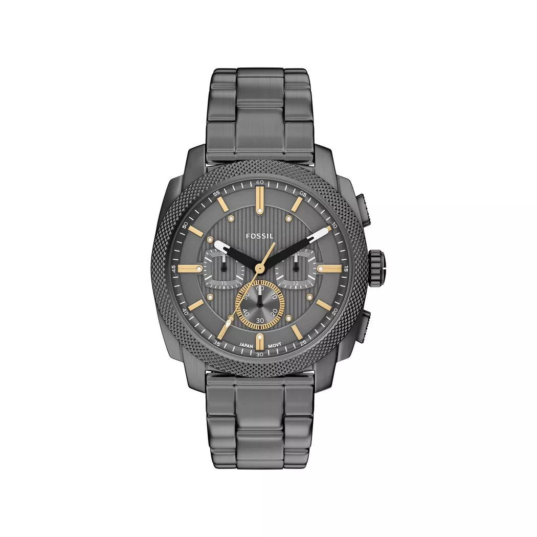 Fossil FS6095 Machine Chronograph Uhr Schwarz/Edelstahl 2