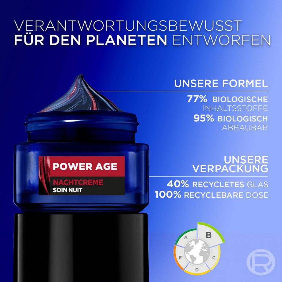 L'OREAL  Power Age crème de nuit 