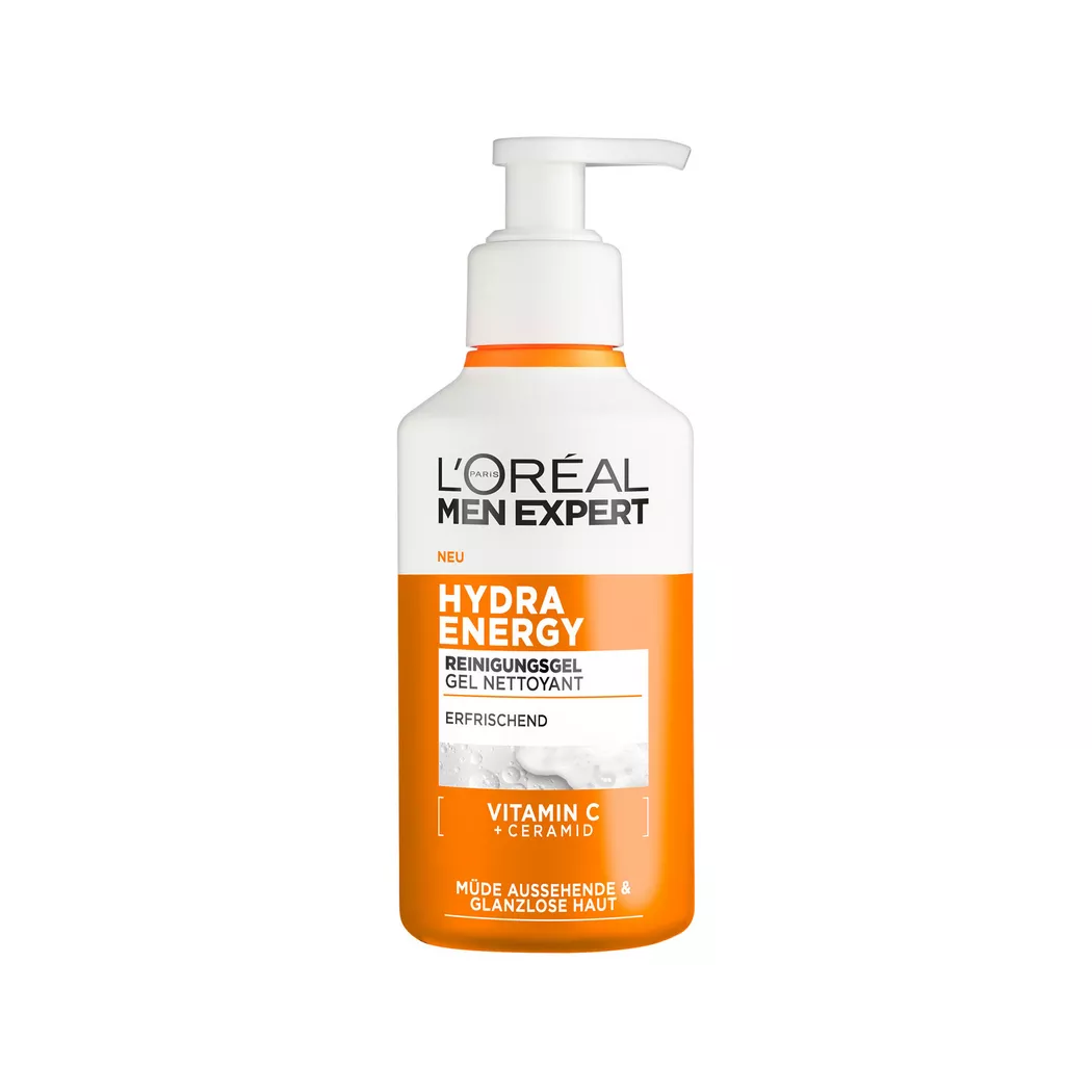 L'Oréal Paris - Hydra Energy Erfrischendes Reinigungsgel, 260 ml