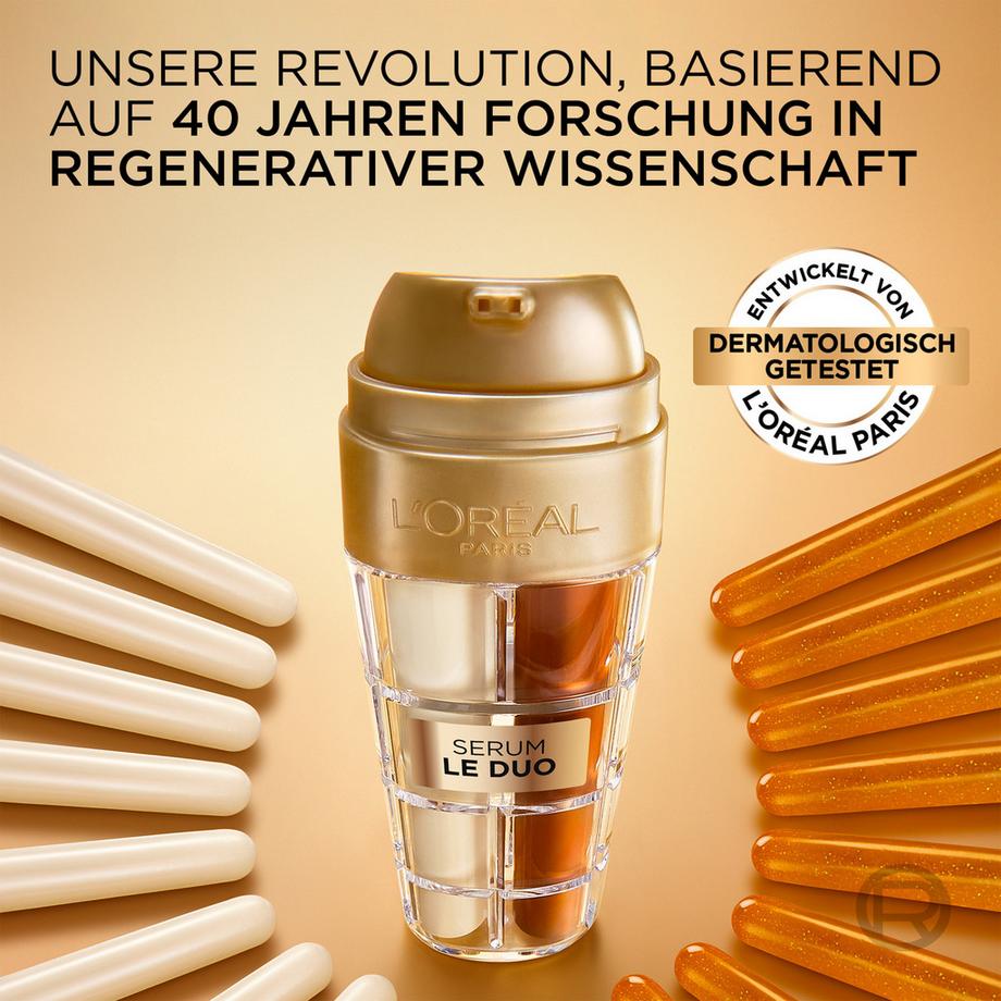 L'Oréal Paris  Age Perfect Serum Le Duo Anti-Aging Gesichtsserum Mini-Format 