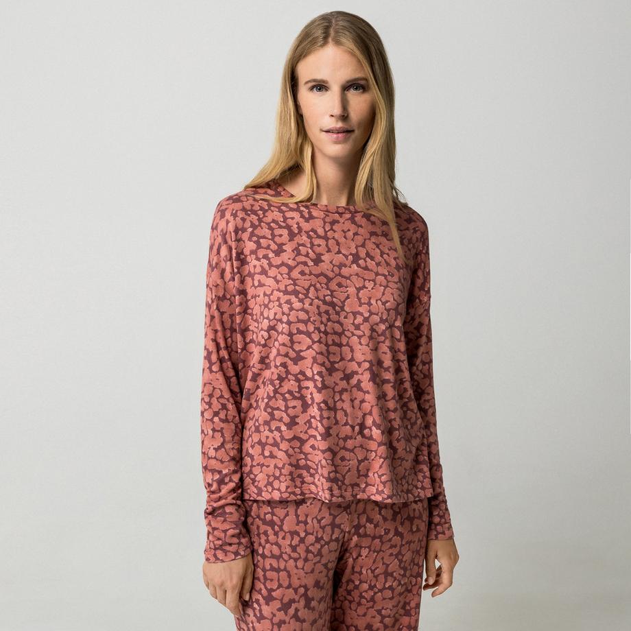 Only Lingerie Leana O-Neck Top Manches Longues  