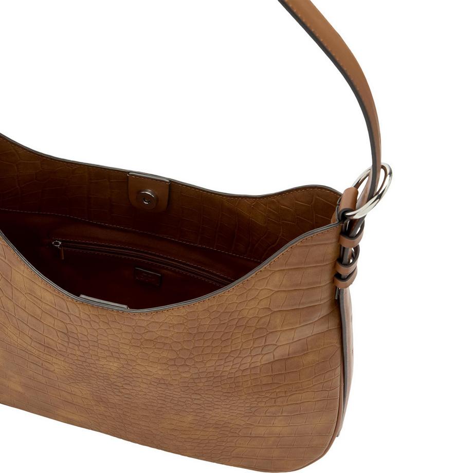 Parfois Borsa a tracolla con stampa coccodrillo  