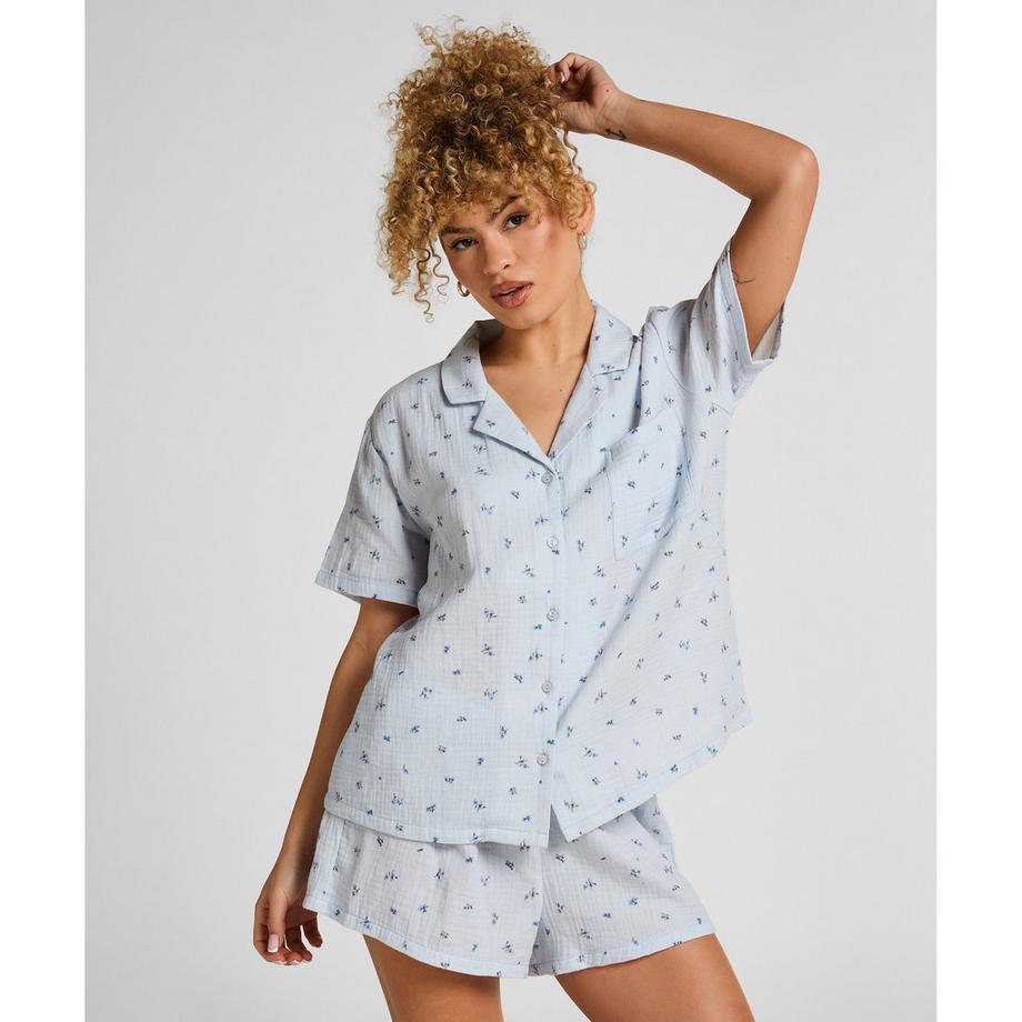 Hunkemöller Pyjamashorts mit Blumenmuster  