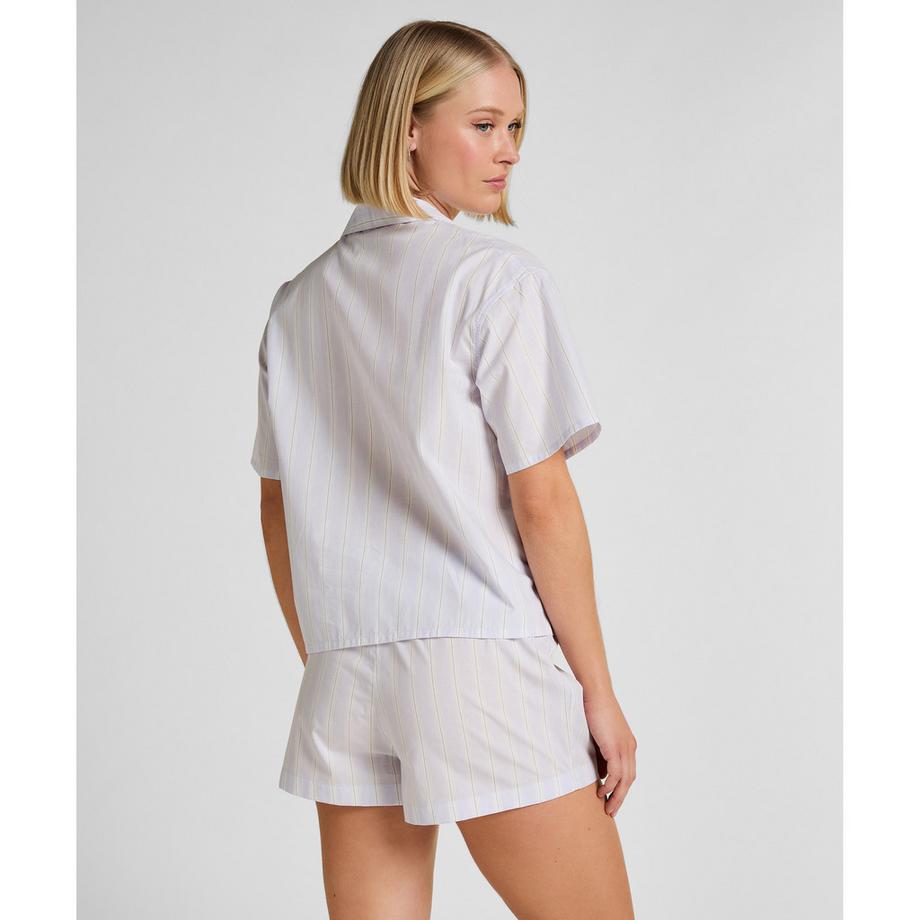 Hunkemöller Haut de pyjama rayé à manches courtes  