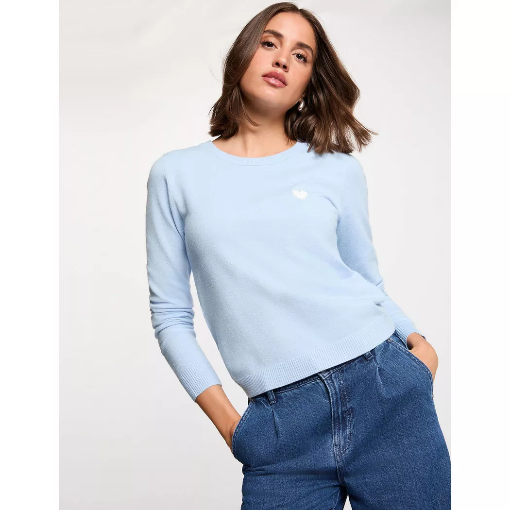 Morgan - Pullover, für Damen, Blau, Größe XS