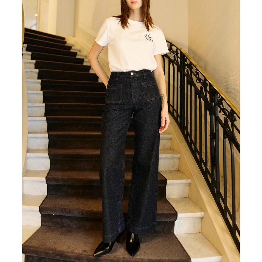 La Petite Etoile Wide Leg Jeans  