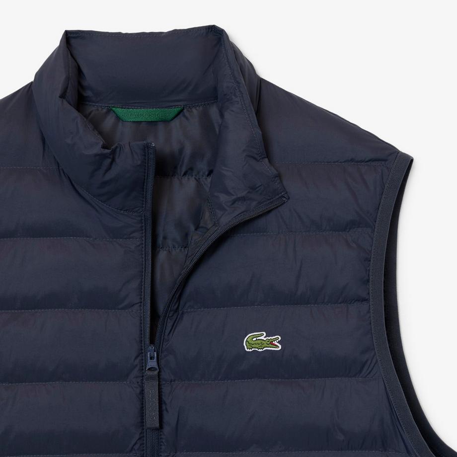 LACOSTE Gilet imbottito con collo alto  