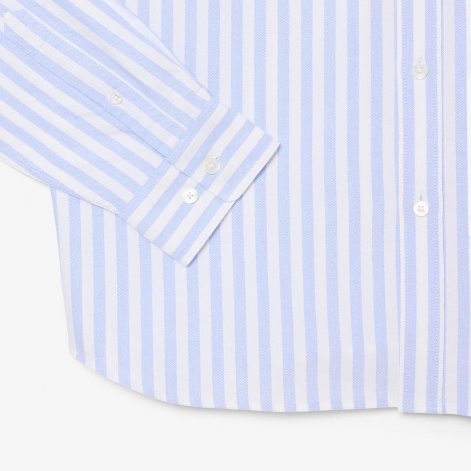 LACOSTE Chemise rayée à col boutonné  