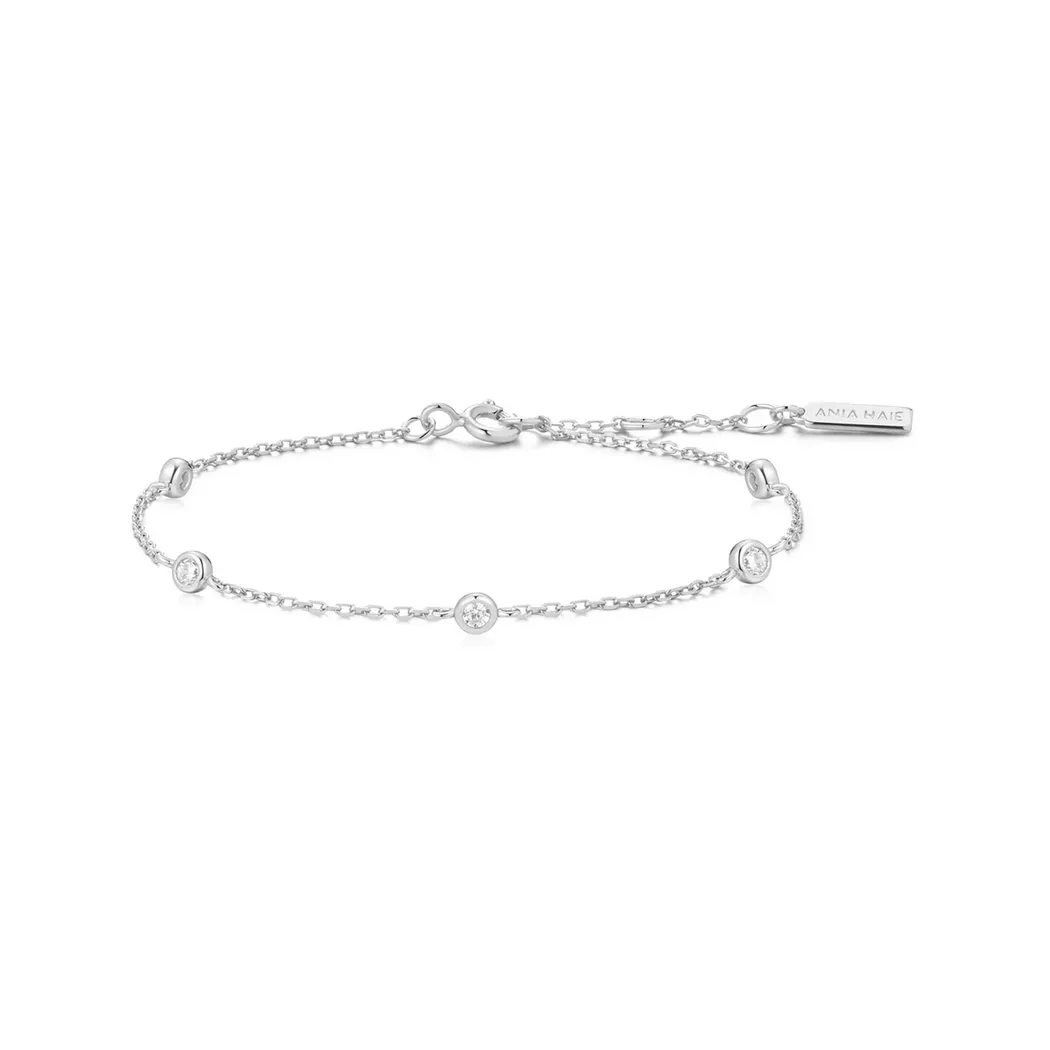 ANIA HAIE - Armband, Starlit Drops, 16.5+2CM, Silber 3