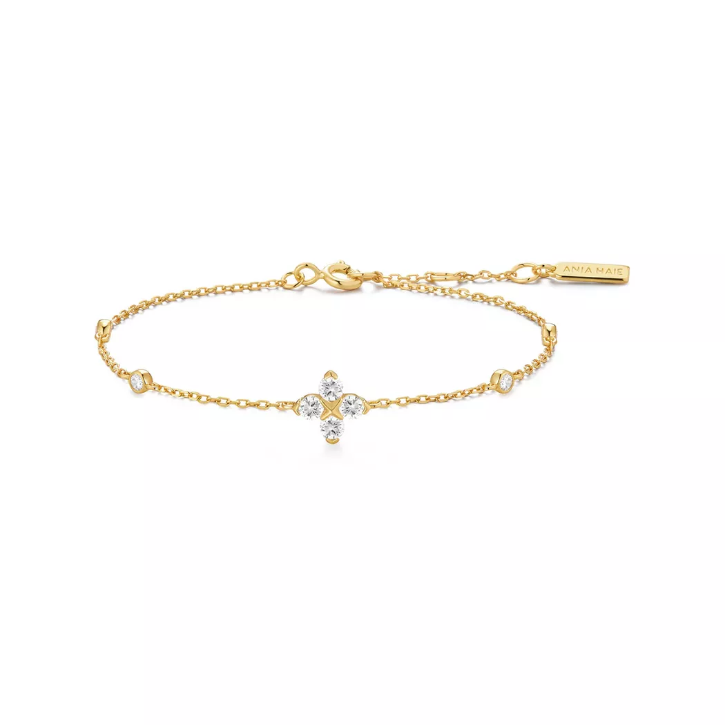 ANIA HAIE - Armband, Starlit Drops, 16.5+2CM, Goldfarben 2