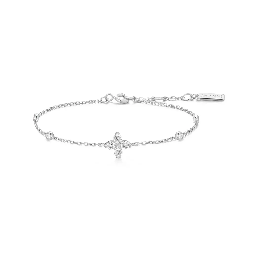 ANIA HAIE - Armband, Starlit Drops, 16.5+2CM, Silber 2
