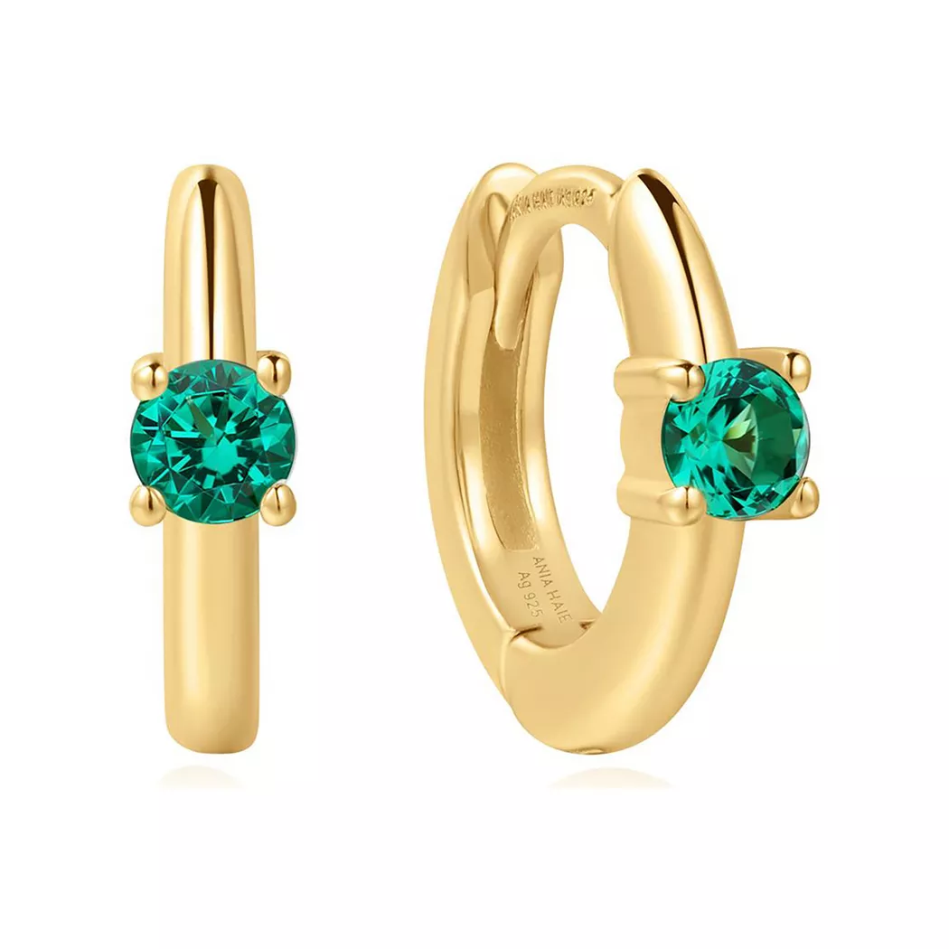 ANIA HAIE - Creolen, Ripple Joy, One Size, Goldfarben