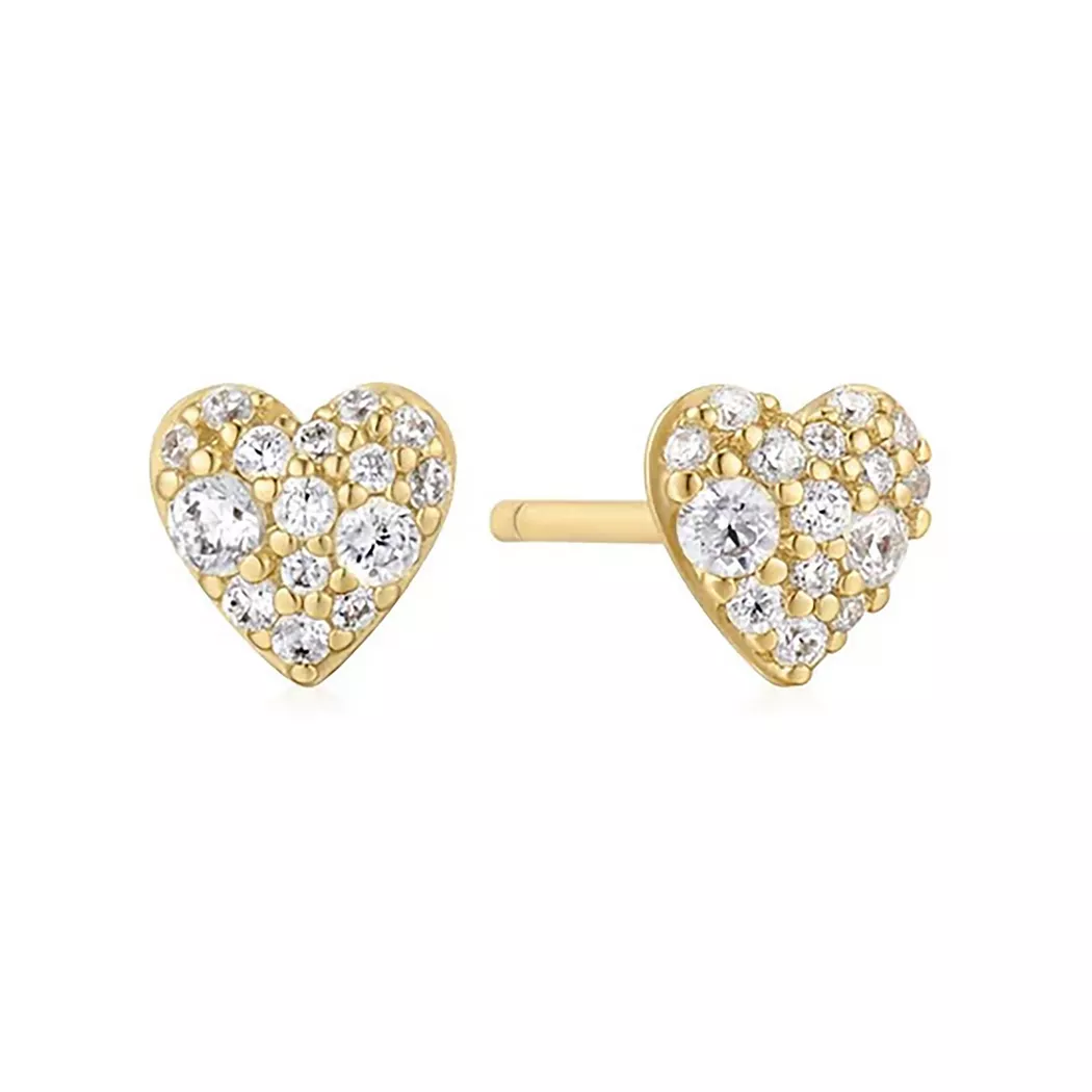 ANIA HAIE - Ohrstecker, Starlit Drops, One Size, Goldfarben