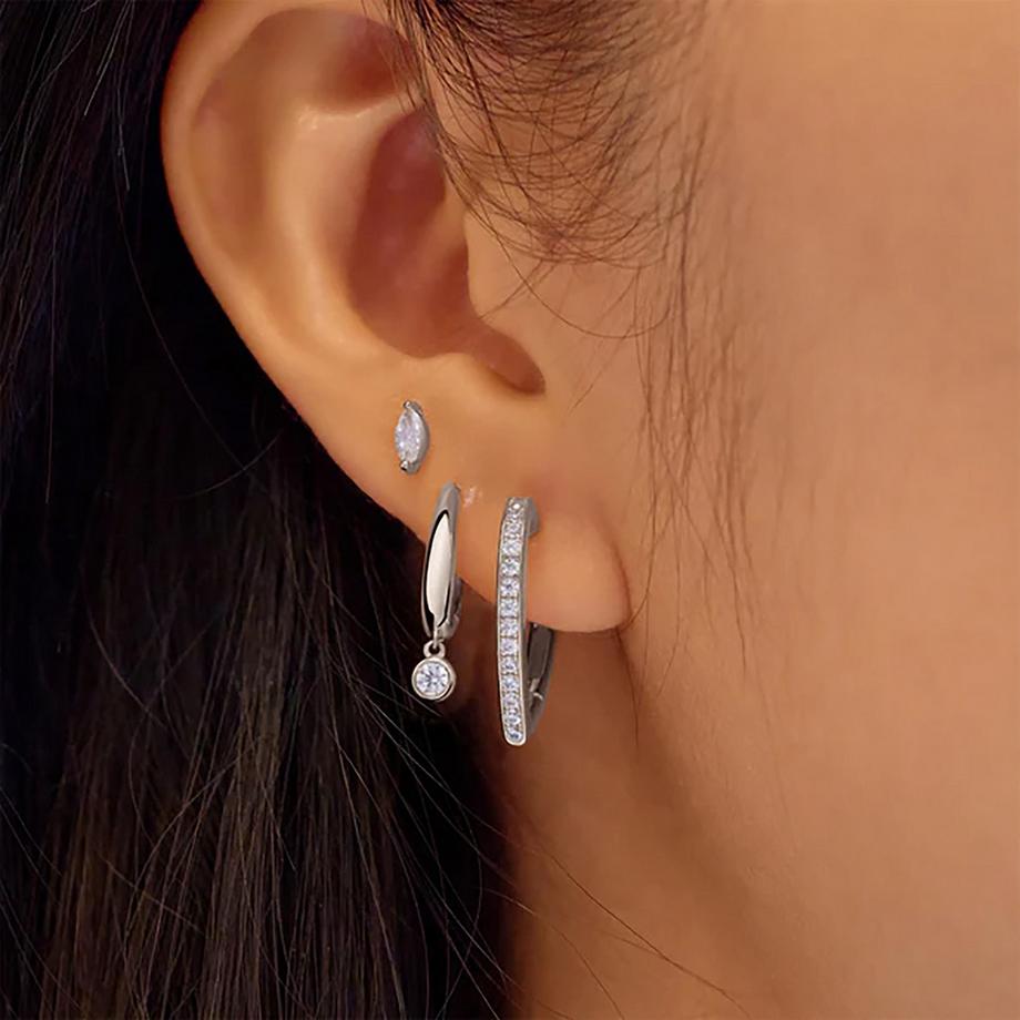 ANIA HAIE STARLIT DROPS Orecchini a cerchio 