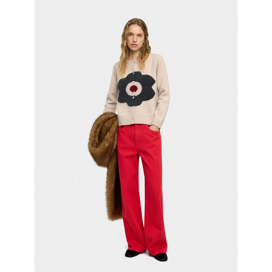 Parfois Cardigan con motivo floreale  