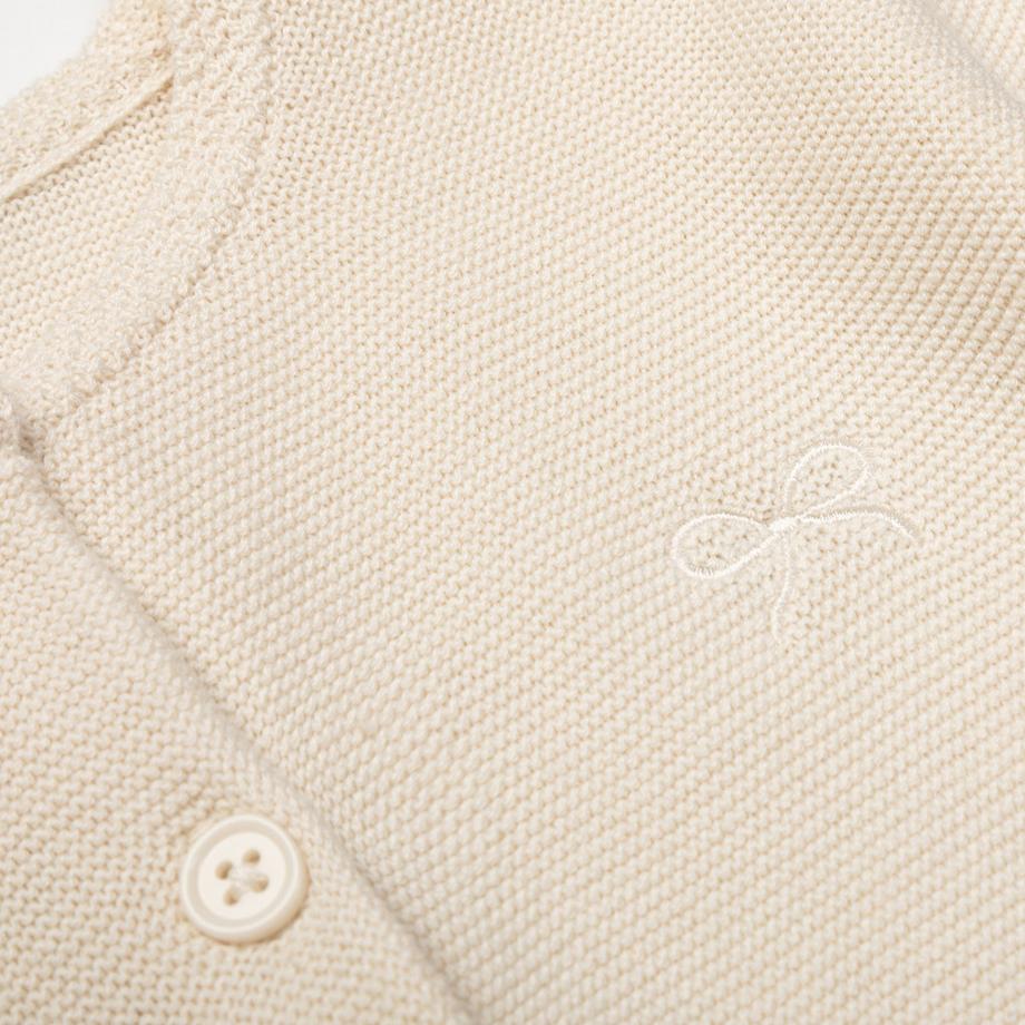Manor Baby Cardigan avec ourlet à volants  