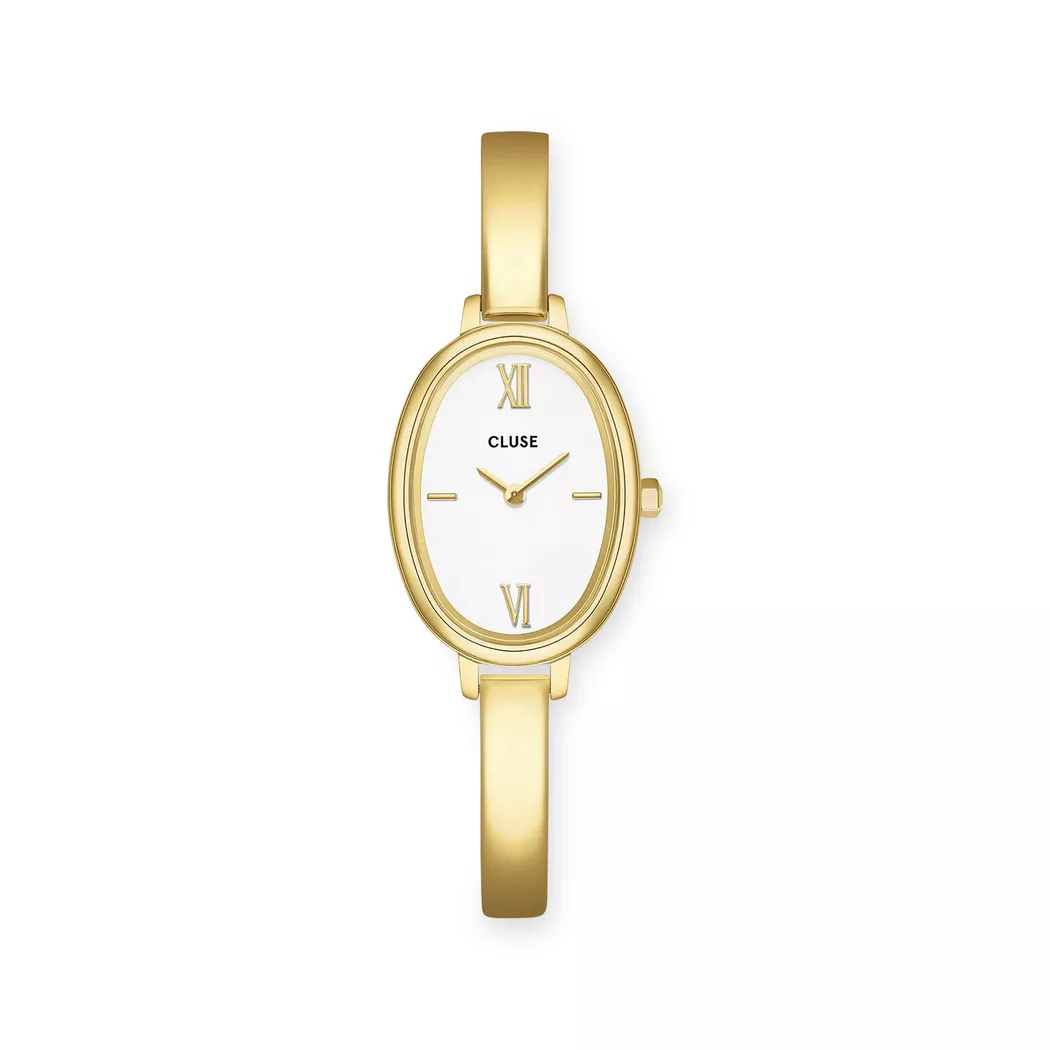 CLUSE - Analoguhr, L'Ovale, 22mm, Gold