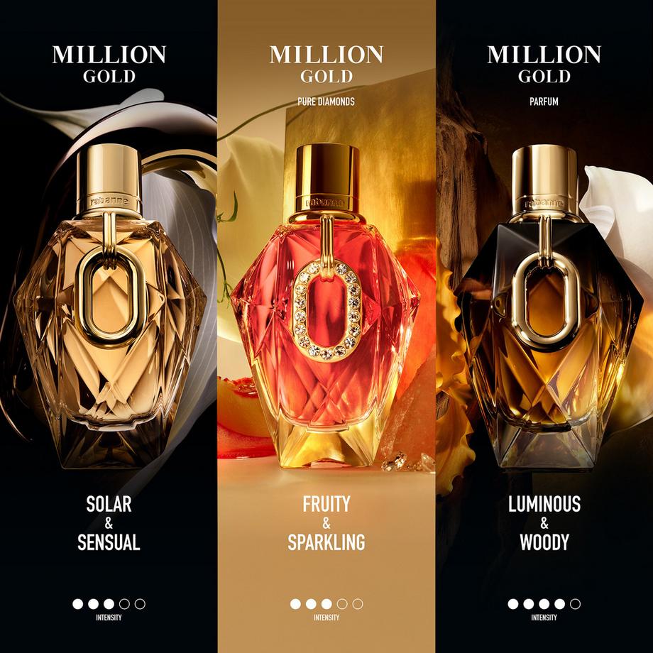 Rabanne Million Gold For Her Pure Diamonds, Eau de Parfum  